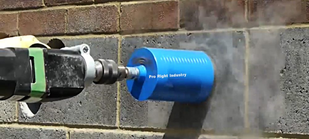 2” & 3" Dry Diamond Core Drill Bit with SDS Plus Adapter fits bosch hilti