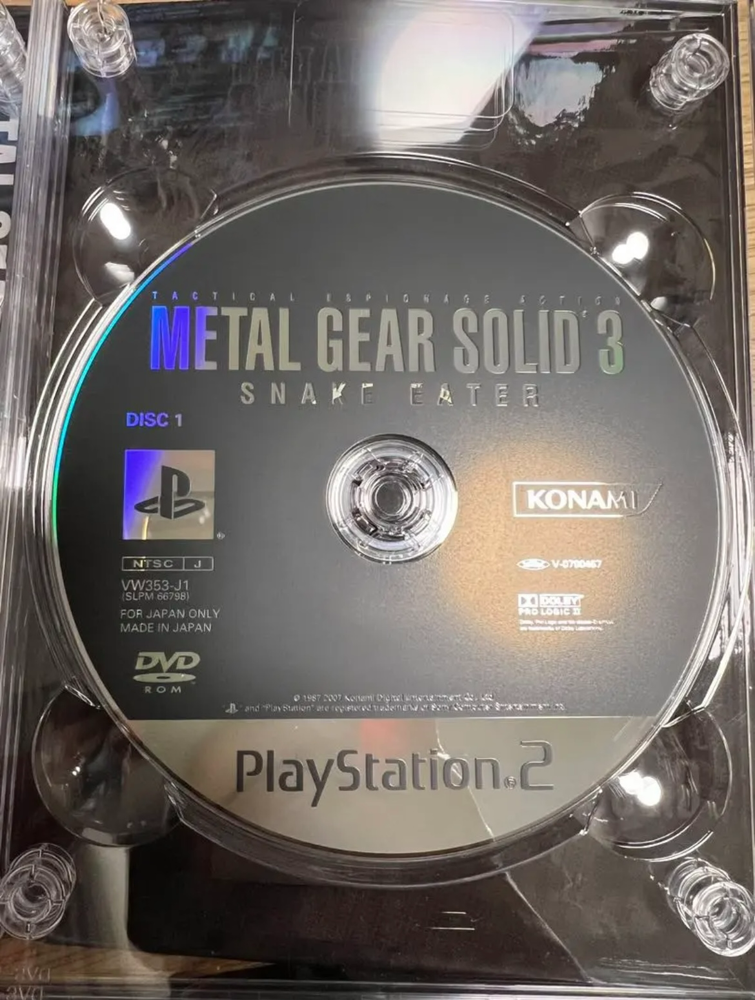 Metal Gear Solid Collection PS2 Game Solid 20th Anniversary limited Japan