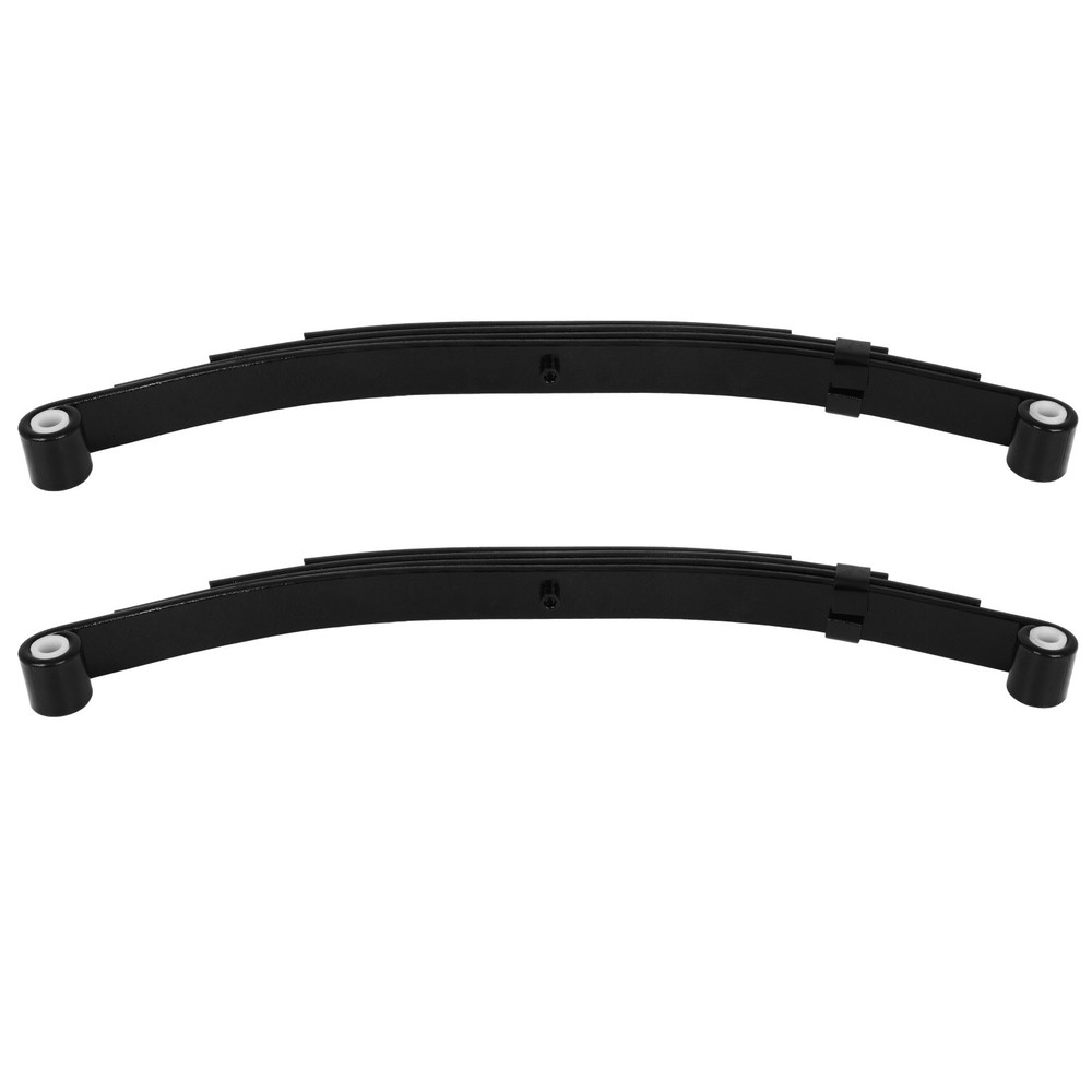 2Pcs 4 Leaf 25-1/4" Double Eyes Utility Trailer Leaf Spring Kit 3500lb Capacity