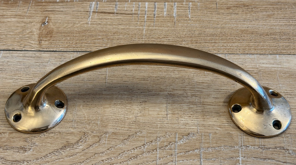 ANTIQUE SOLID BRASS DOOR PULL HANDLE