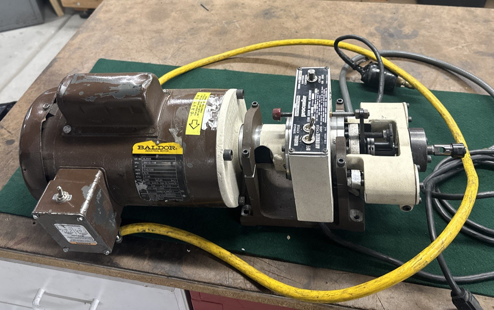 Procunier Tapping Head Attachment with Baldor 110V Motor