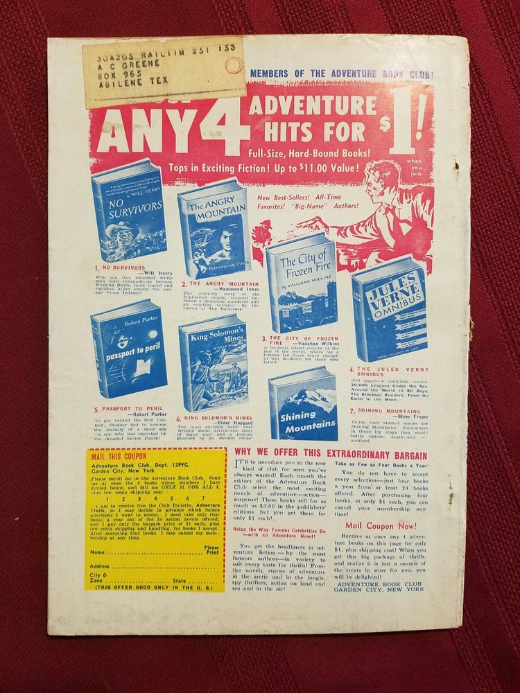 Vintage RAILROAD MAGAZINE Dec. 1951