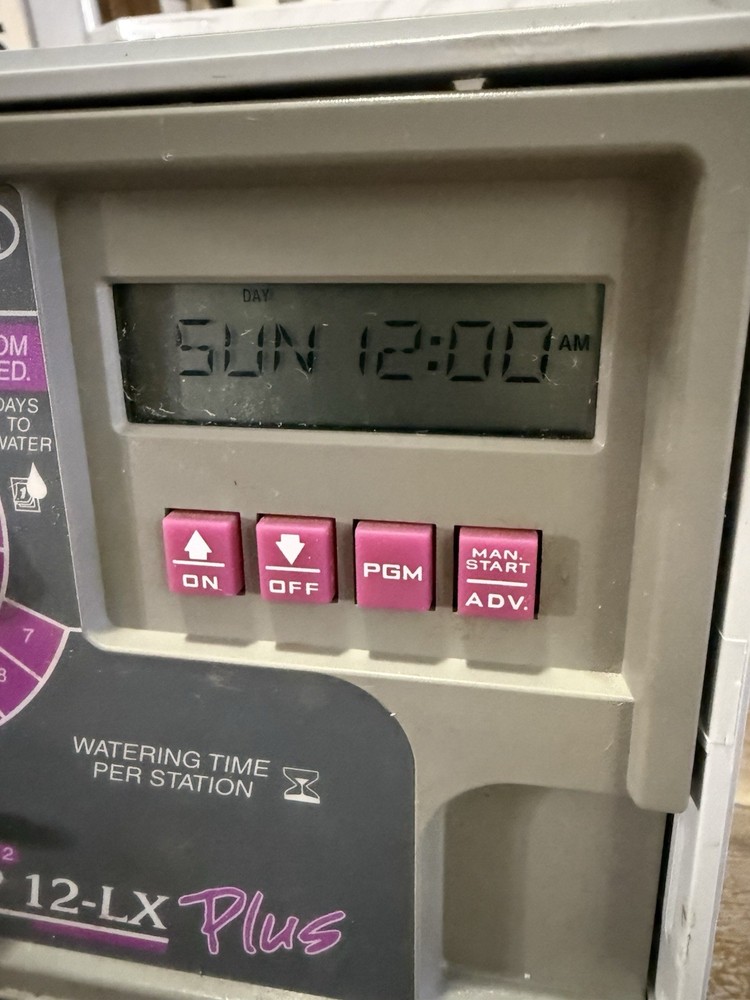 Rainbird ~ ESP 12-LX Plus ~ Professional Controller/Timer ~ Tested ~ With 2 Keys