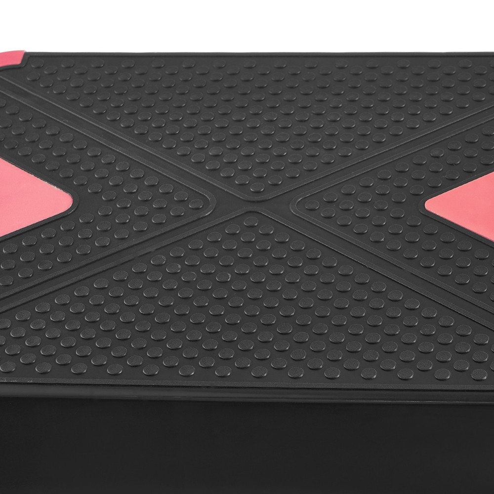 Aerobic Step Platform 4 Adjustable Risers Workout Stepper