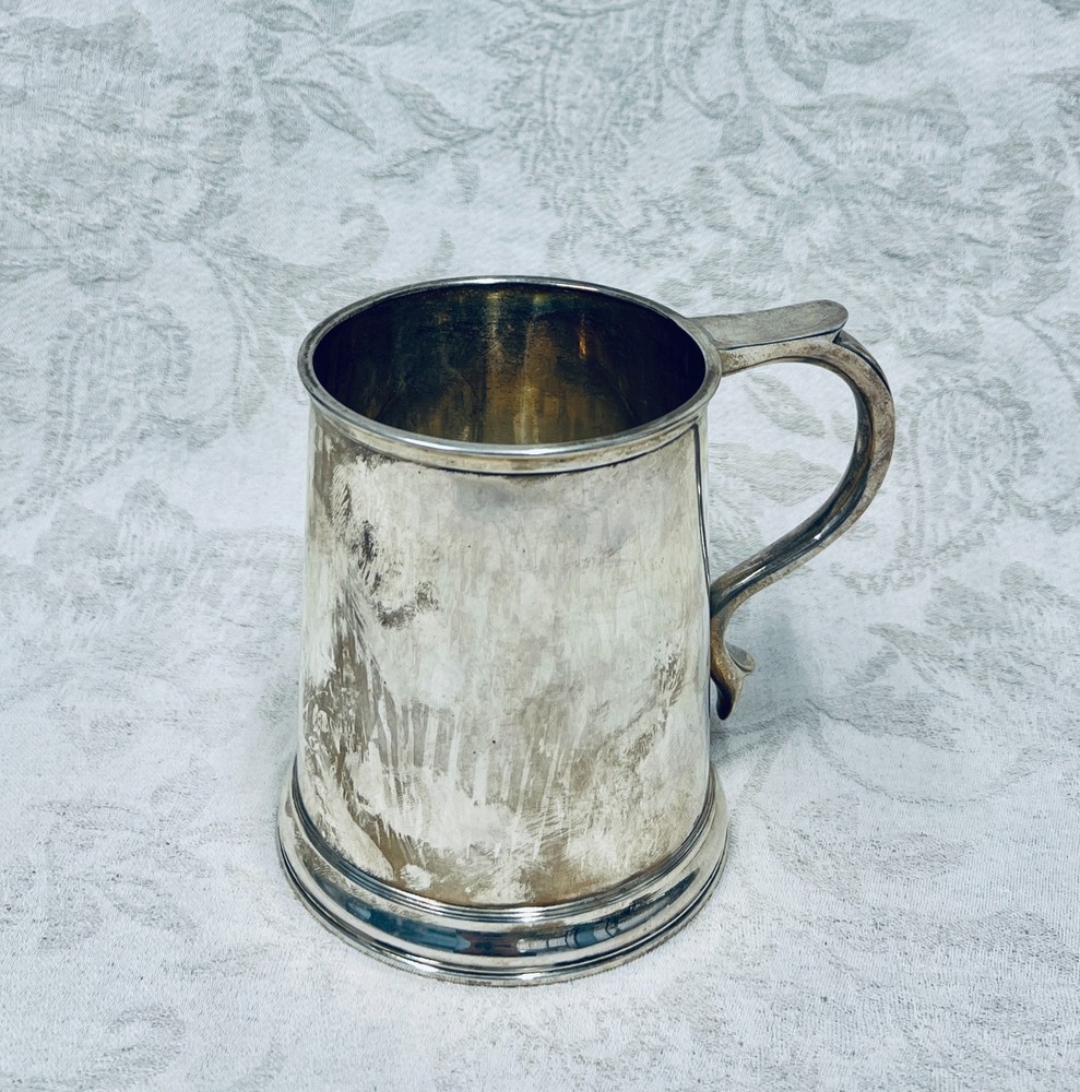 Sterling Silver Tankard 422grams