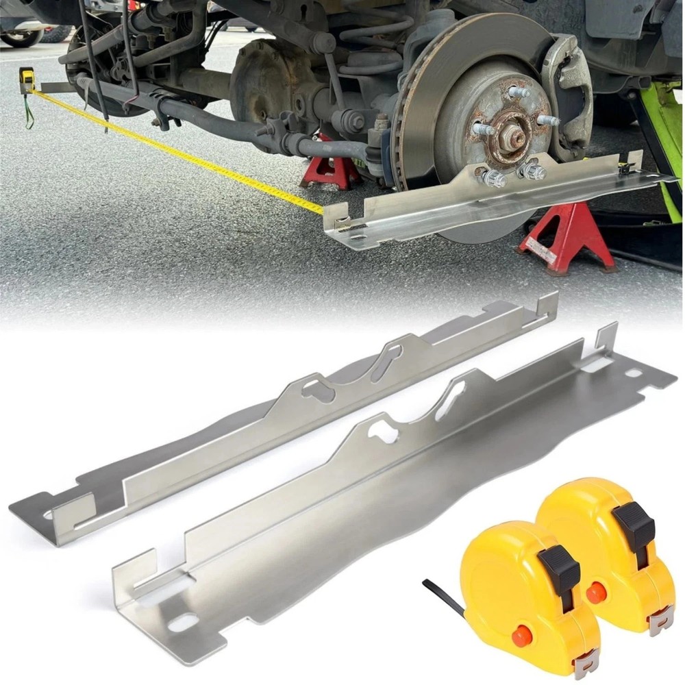 2Pack Heavy Duty Wheel Alignment Tool Kit Toe Alignment Tool Plates For Cars