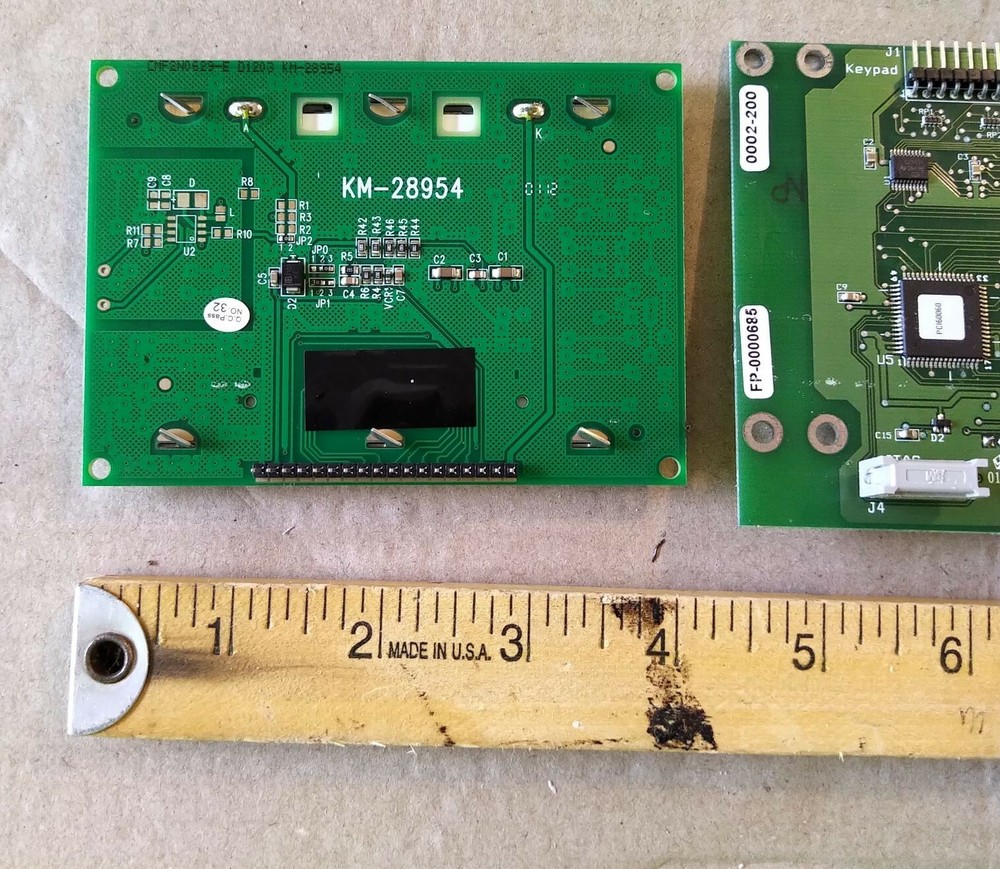 Set Of Three (3) Sterilox Model 2300 Front Panel User Interface Control Boards