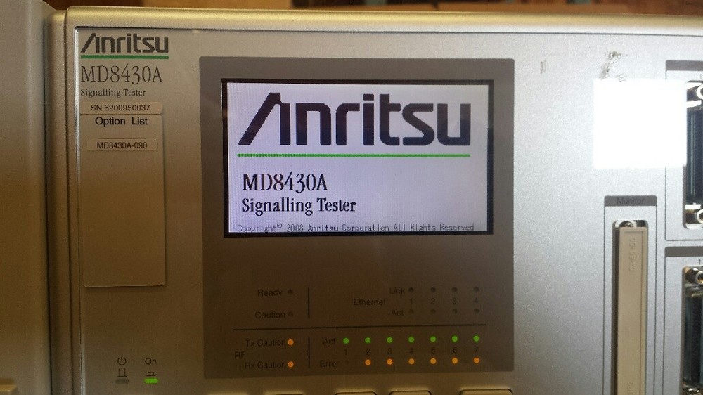Anritsu MD8340A Signalling Tester LTE Ready!