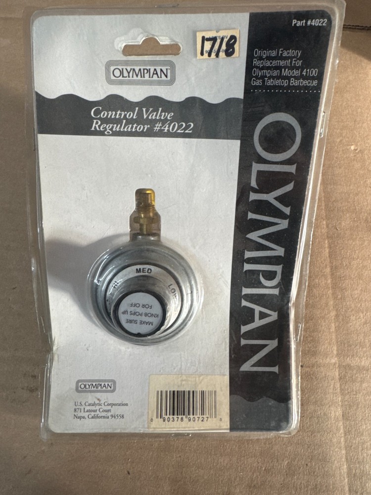 OLYMPIAN 4022 CONTROL VALVE REGULATOR