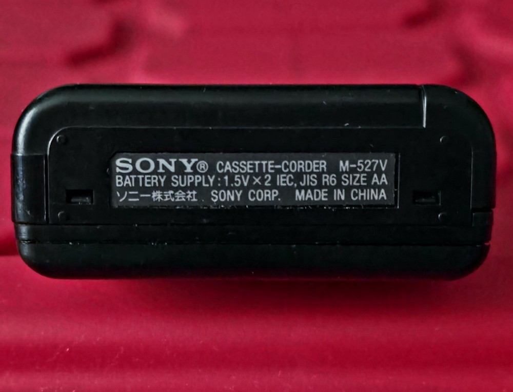 Sony M-527V Microcassette Voice Recorder