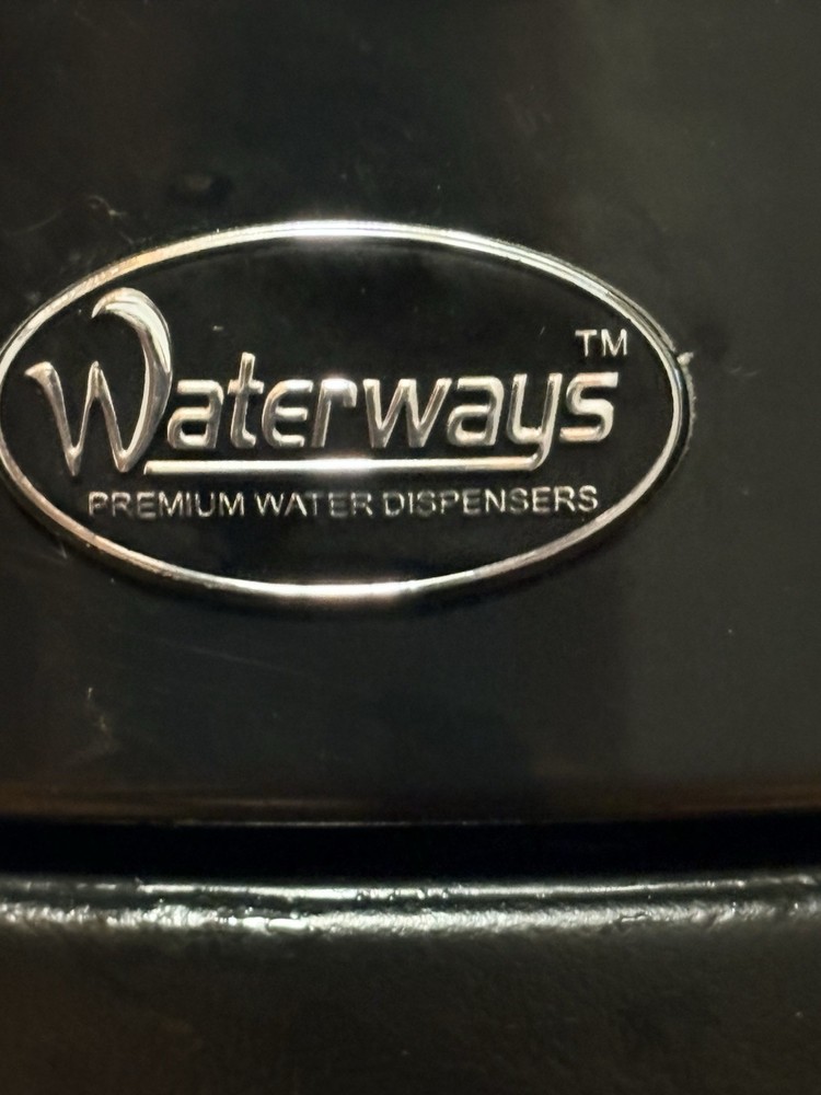 Waterways Hot & Cold Water Dispenser Black Top Loading Freestanding Electric