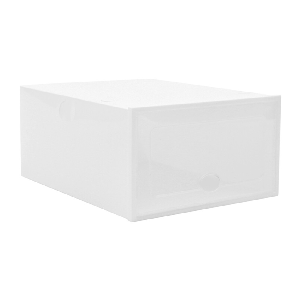20Pcs Sneaker Display Case Organizer Stackable Shoe Storage Box Durable Plastic