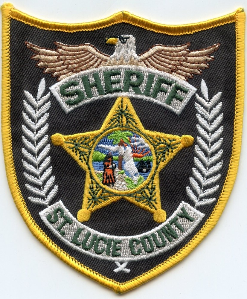 ST saint LUCIE COUNTY FLORIDA SHERIFF POLICE PATCH