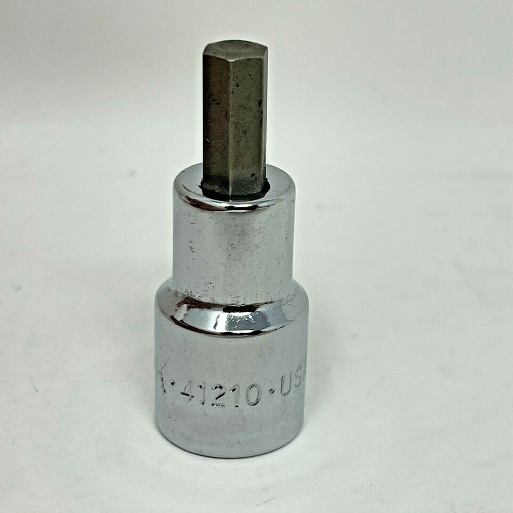 SK Hand Tool 3/8" Drive 1/4" Hex Bit Socket SAE 41210