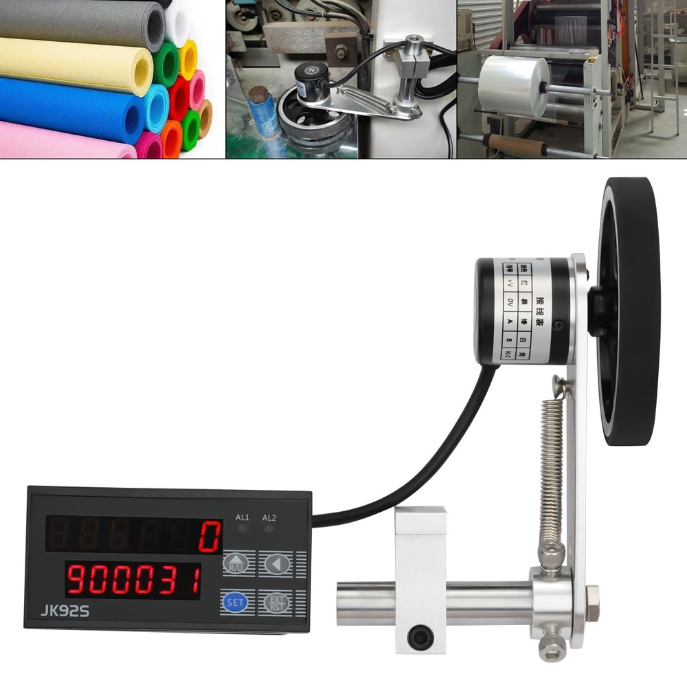 Rolling Wheel Electronic Digital Meter Counter Length Measure Tool w/ Encoder US