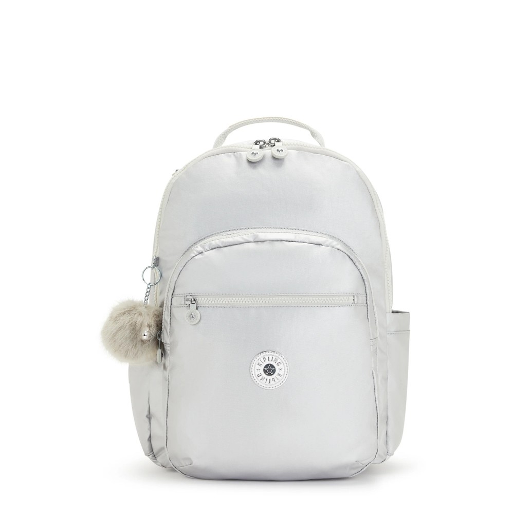 Kipling Seoul Large Metallic 15" Laptop Backpack