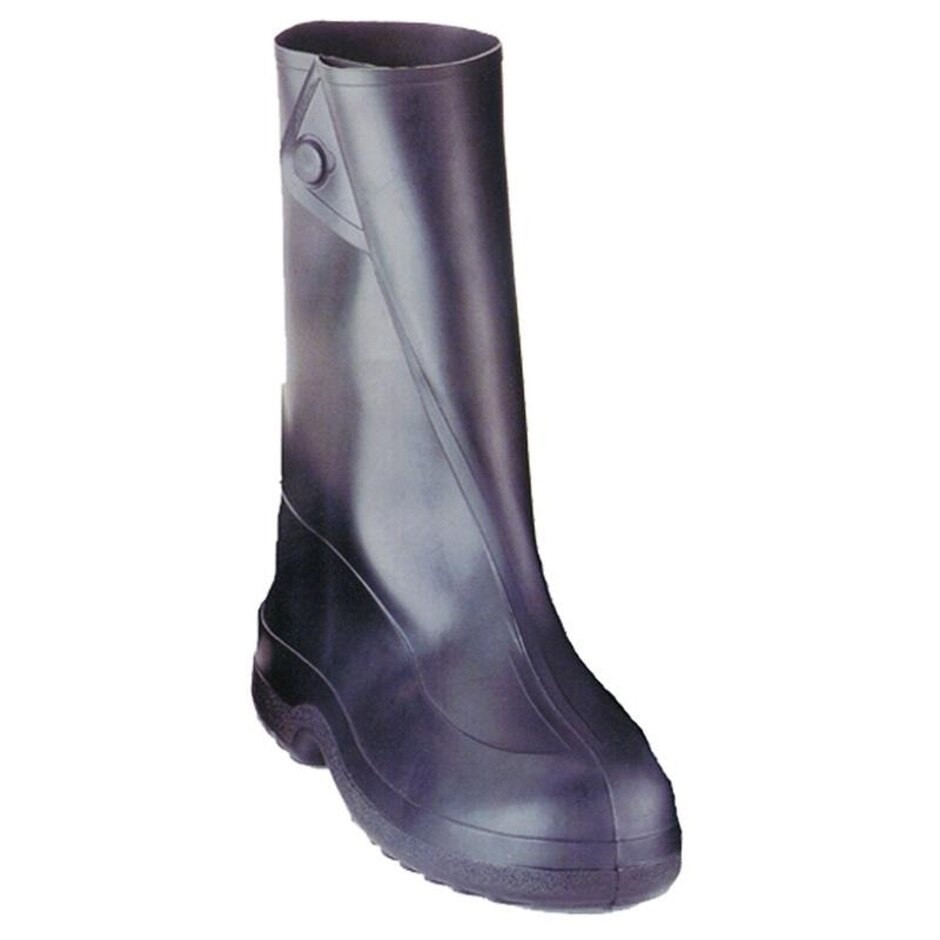 Tingley Rubber 10-Inch 1400 Rubber Overshoe with Button Boot,Black,Medium