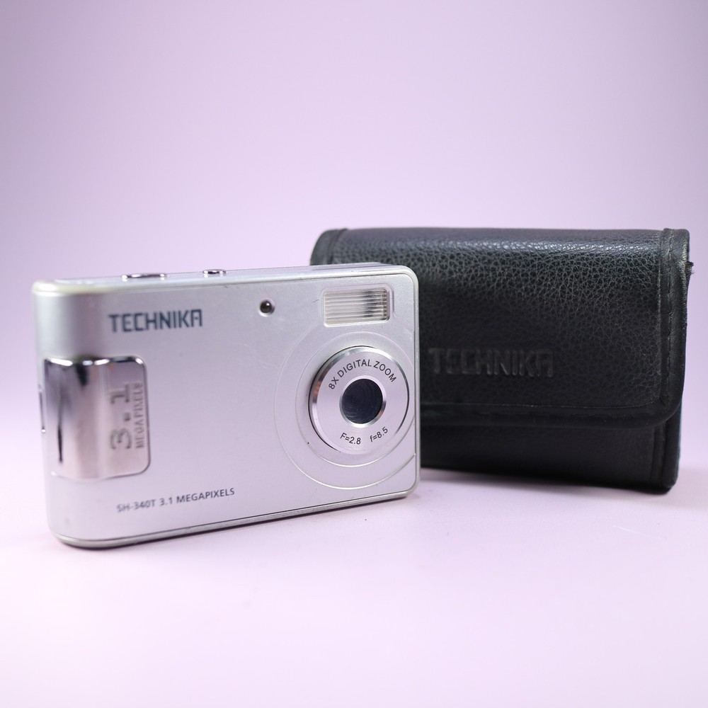 Technika SH-340T 3.1MP Compact Digital Camera Silver Tested