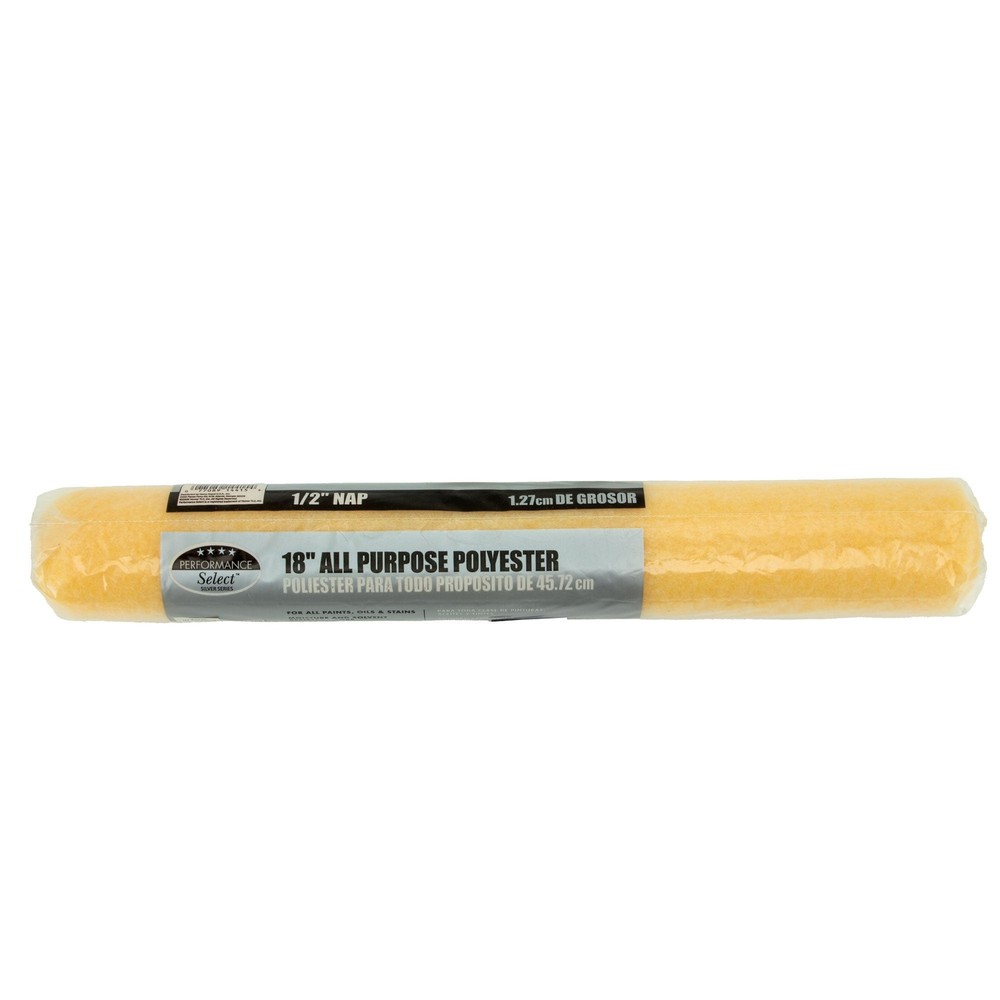 Performance Select 18" All Purpose Polyester Roller Cover 1/2" Nap