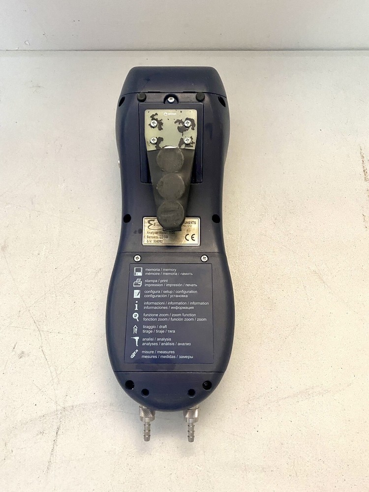 E-Instruments Model 1100 Portable Kit Analyzer O2/CO