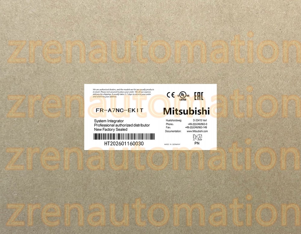 FR-A7NC-EKIT Mitsubishi PLC Module/CPU/Servo Driver Fast Shipping HTQ0