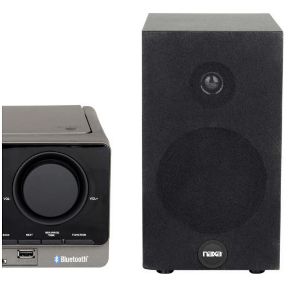 Naxa MP3 Microsystem with Bluetooth - Refurbished Grade Very Good