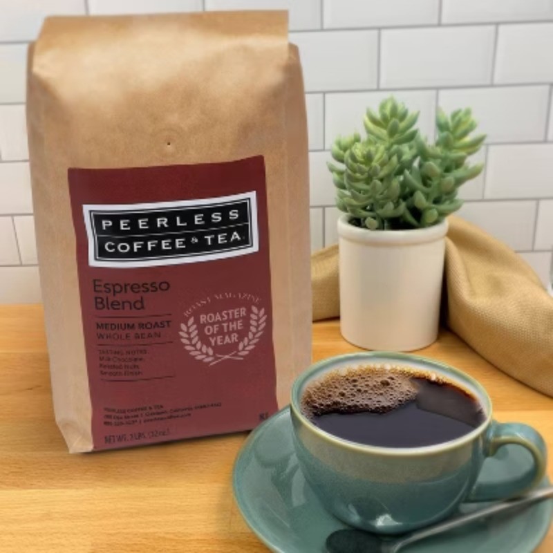 Peerless Espresso Blend Whole Bean Coffee - 2lb