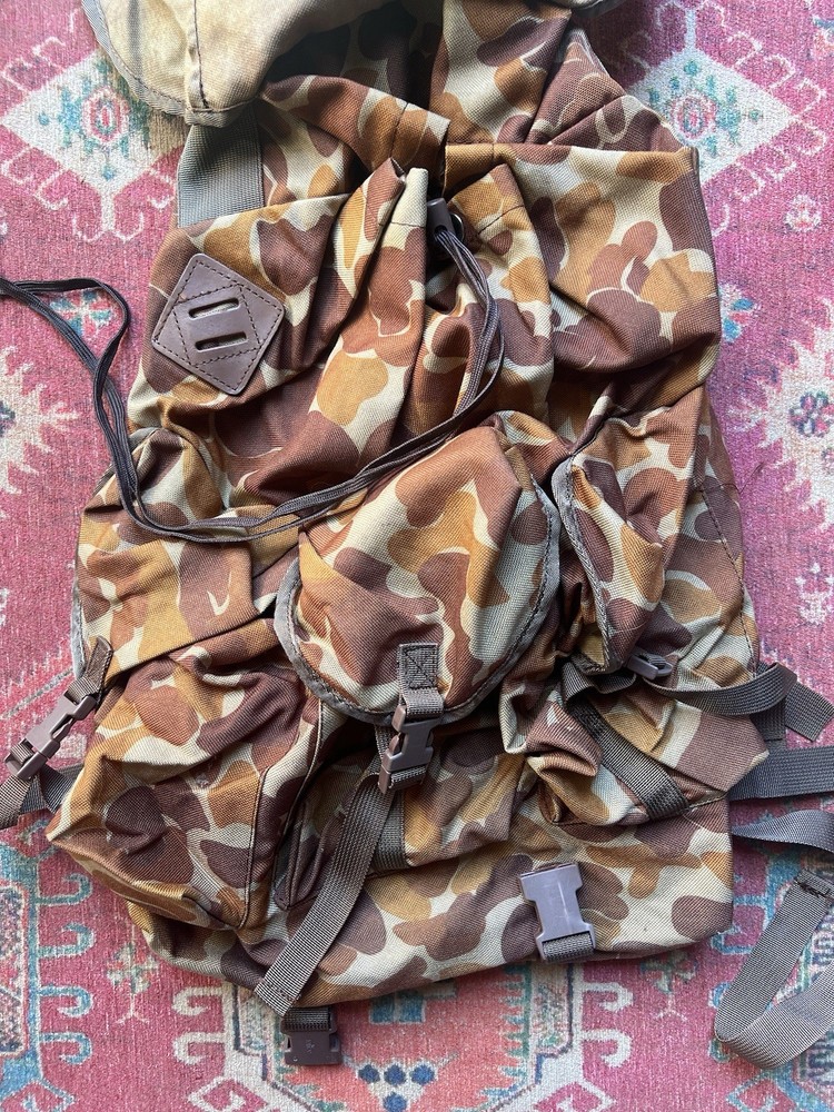 Vintage Cabelas Camo Hunting Backpack