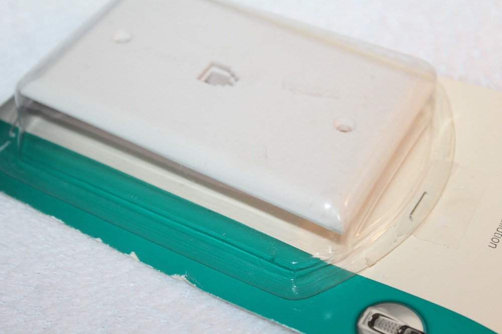 General Electric Phone Wall Jack - White