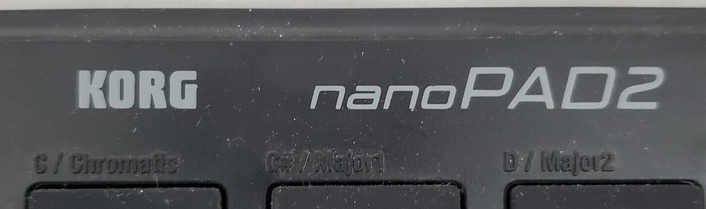 KORG ~ nanoPAD2 - USB MIDI Controller BLACK - MODEL #077684/N222