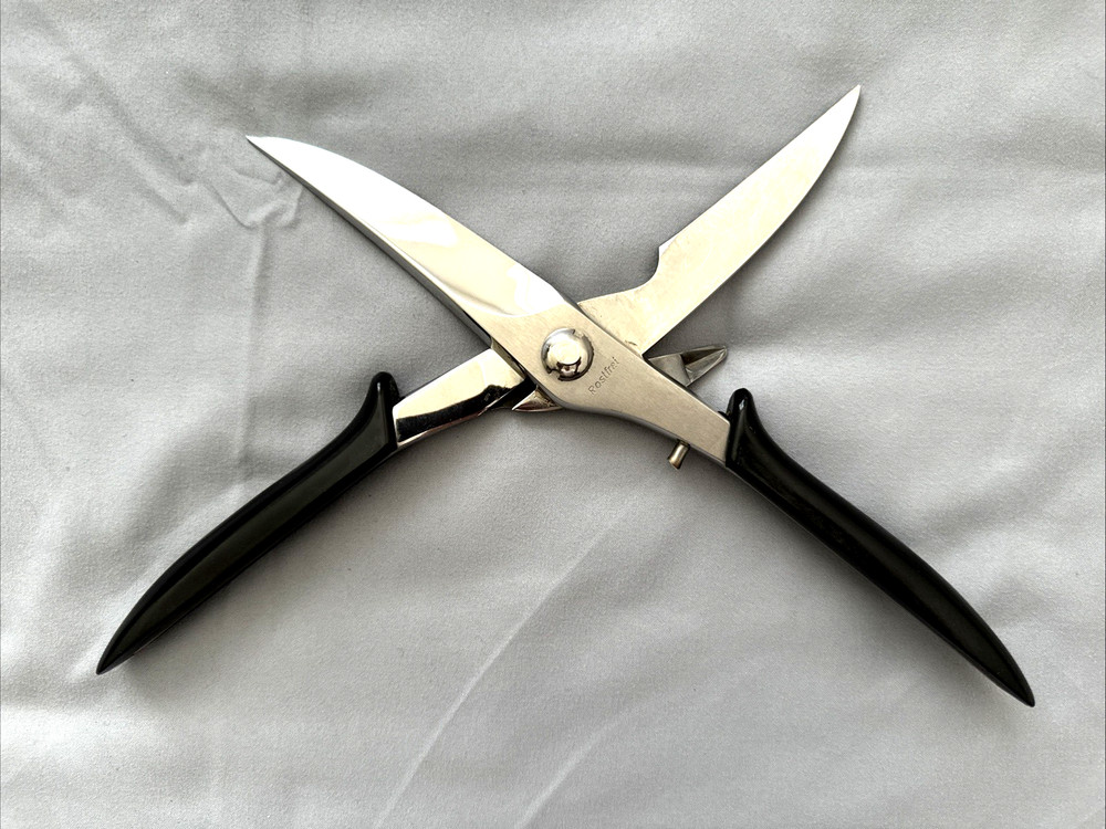 Zwei Ochsen Model 1245 Locking Poultry Shears Scissors with Spring Excellent