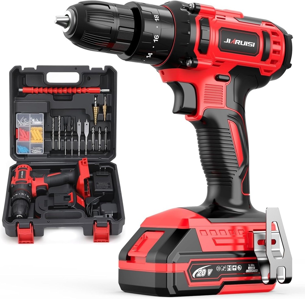 Max Cordless Impact Drill Driver Set with