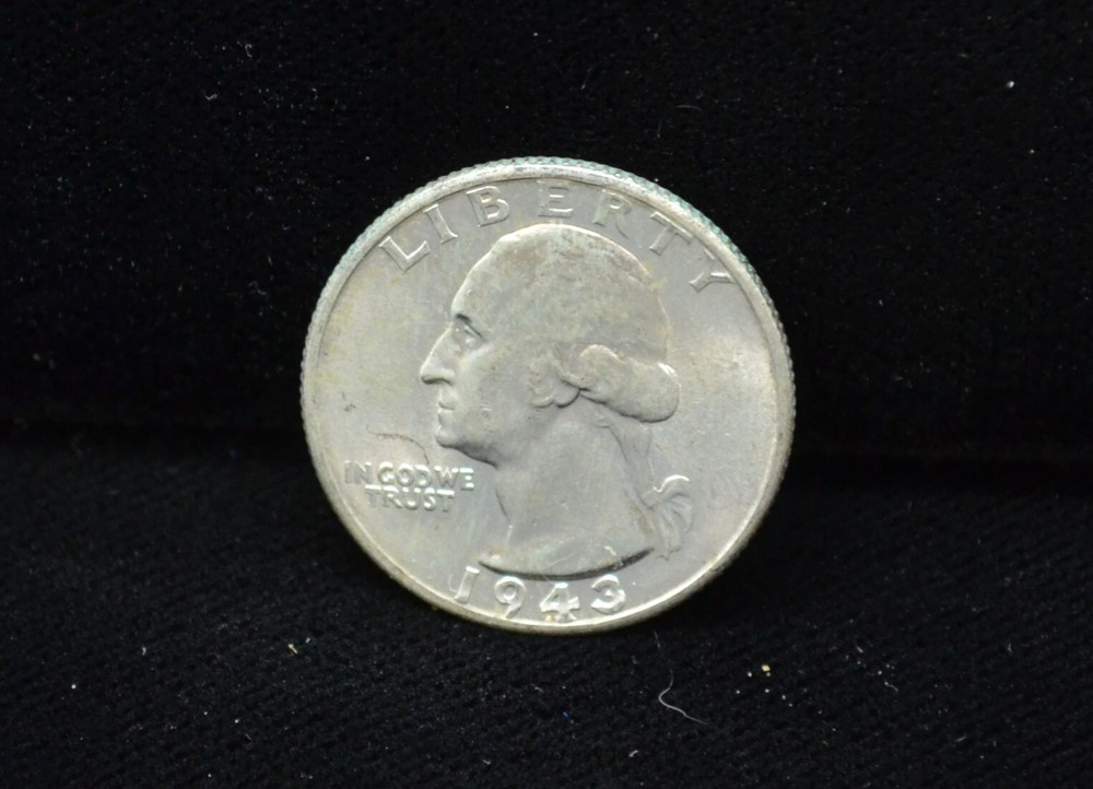 1943 Washington Quarter Dollar #EB12416