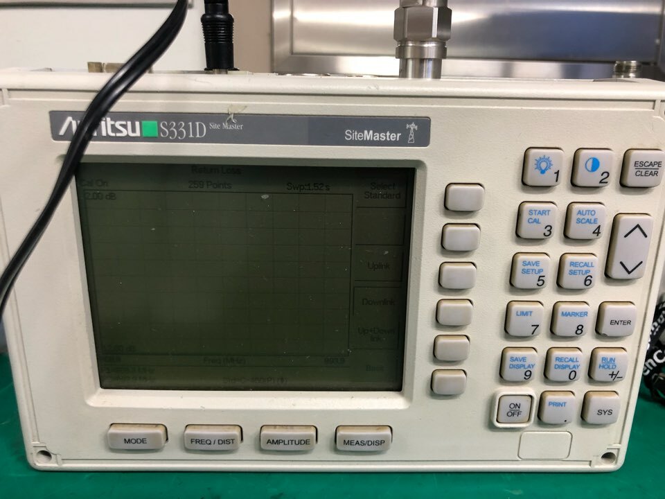 Anritsu S331D Sitemaster no backlight/ with generic cal kit