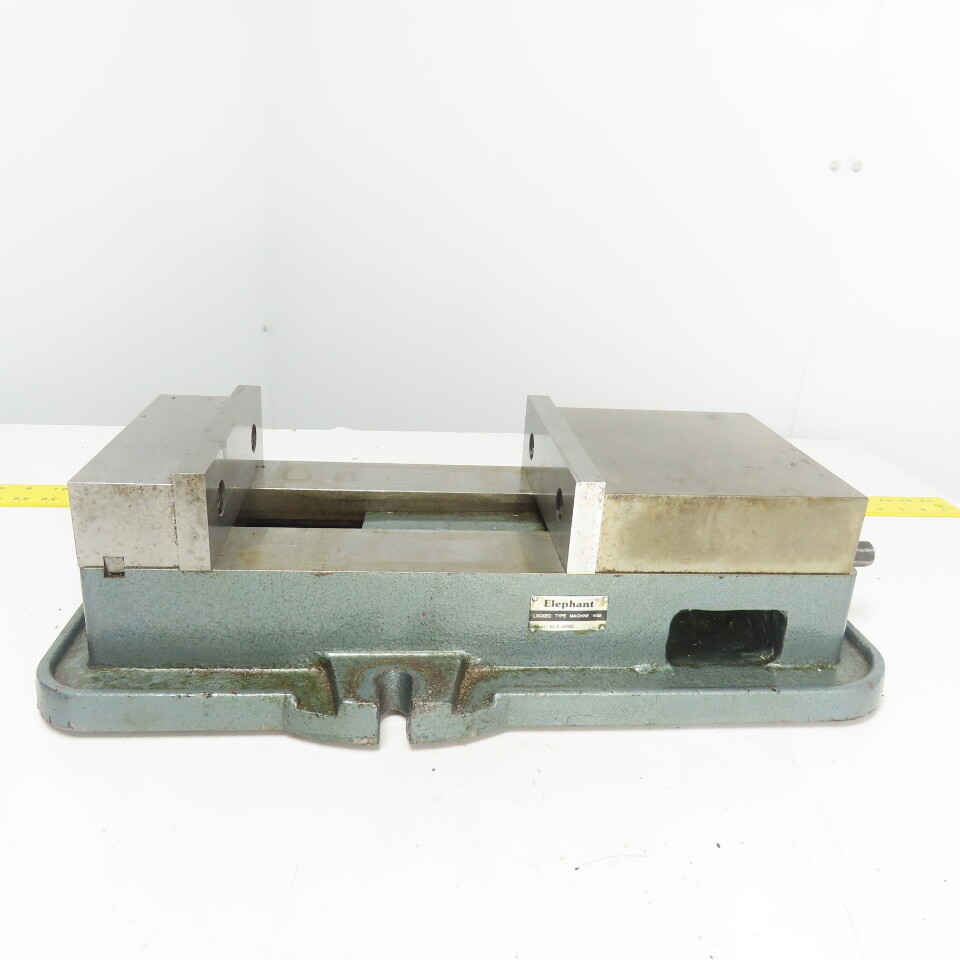 Elephant ELV-200E 8" Locked Type Machine Vise 8-1/2" Open