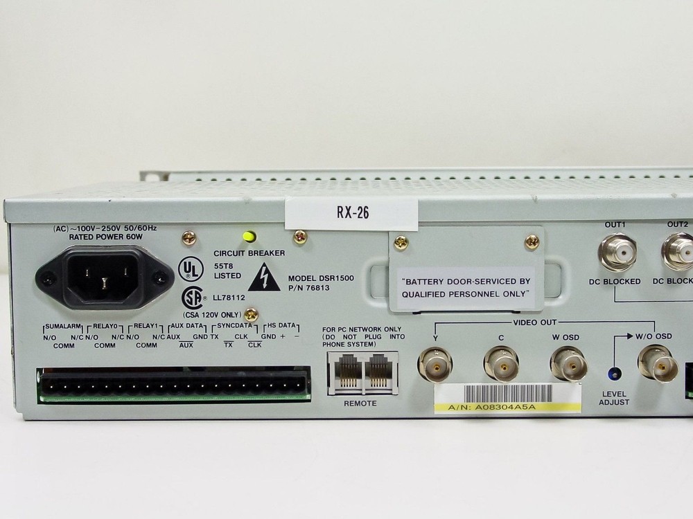 General Instrument DSR 1500 Satellite Receiver - AS IS