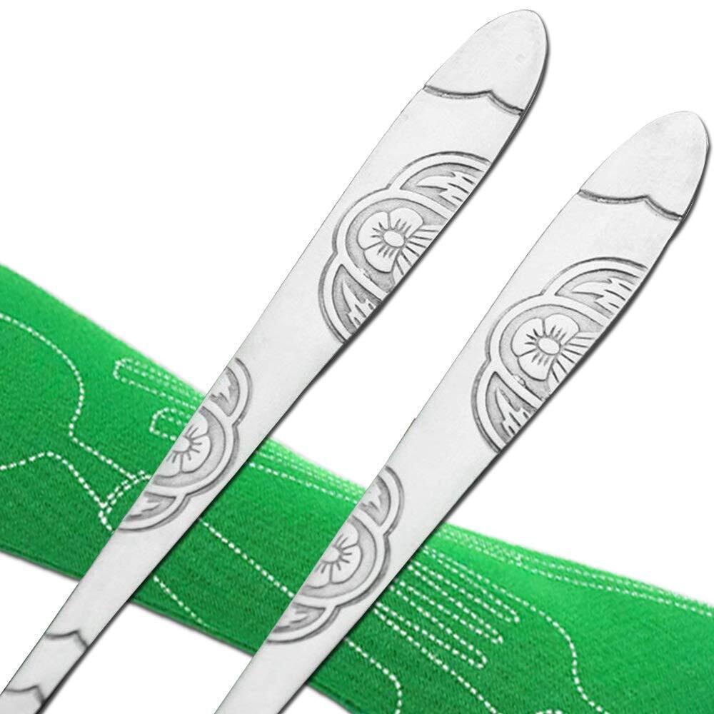 3 Pack Camping Silverware Set 12 Pcs Knife Fork Spoon Chopsticks Stainless St...