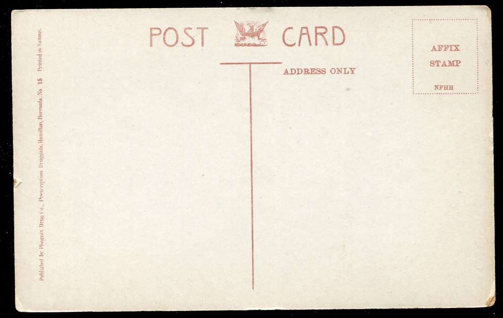 BERMUDA (21790) Military Band Post Card/ppc