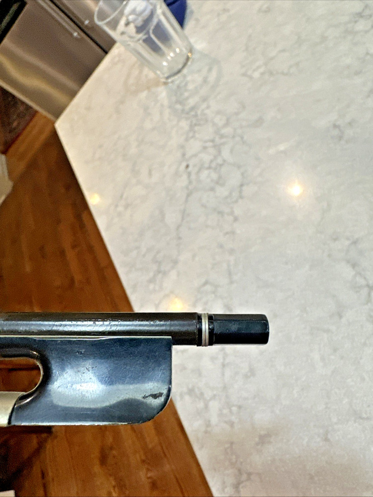 Vintage Heddon Steel Violin Bow Full Size