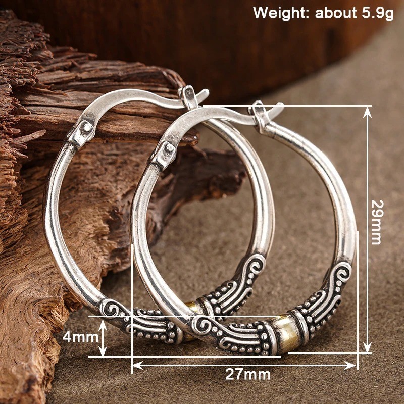 NEW BRIGHTON BEACH Hoop Earrings
