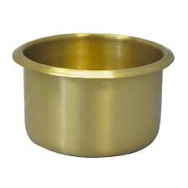8 Jumbo brass drink cup holders