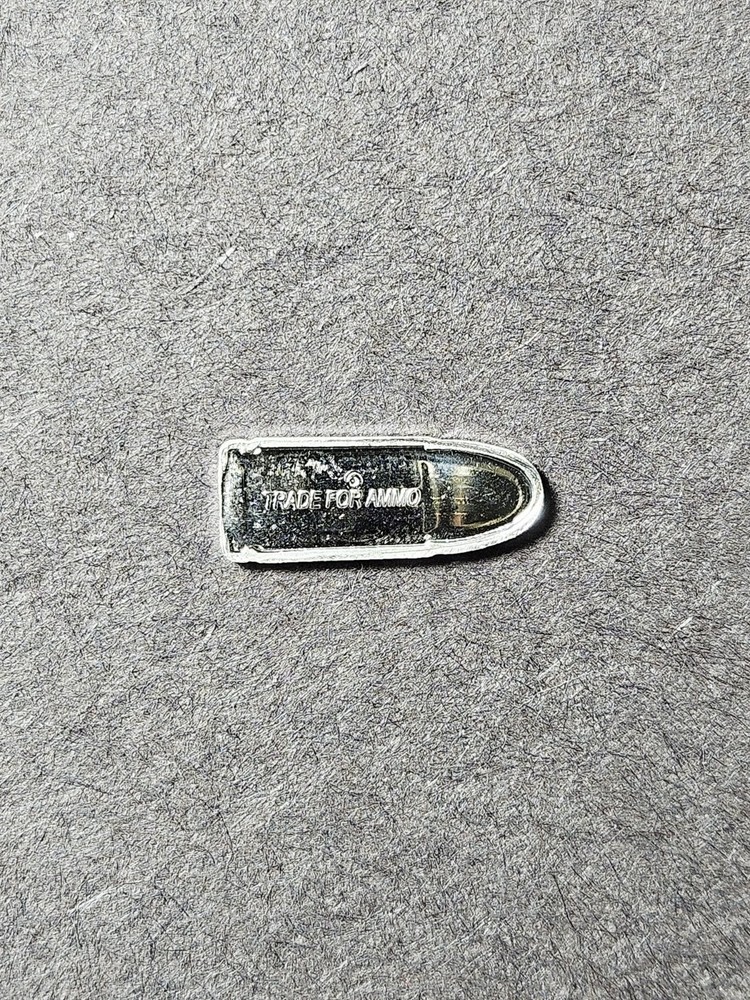 Bullet 1 Gram .999 Fine Silver Bar