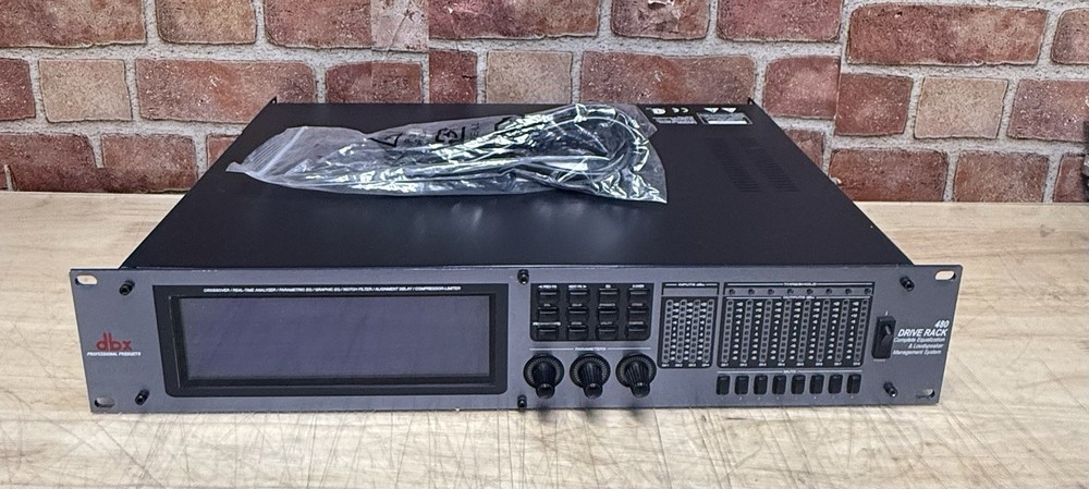 dbx driverack 480 Complete Equalization & Loudspeaker Management System