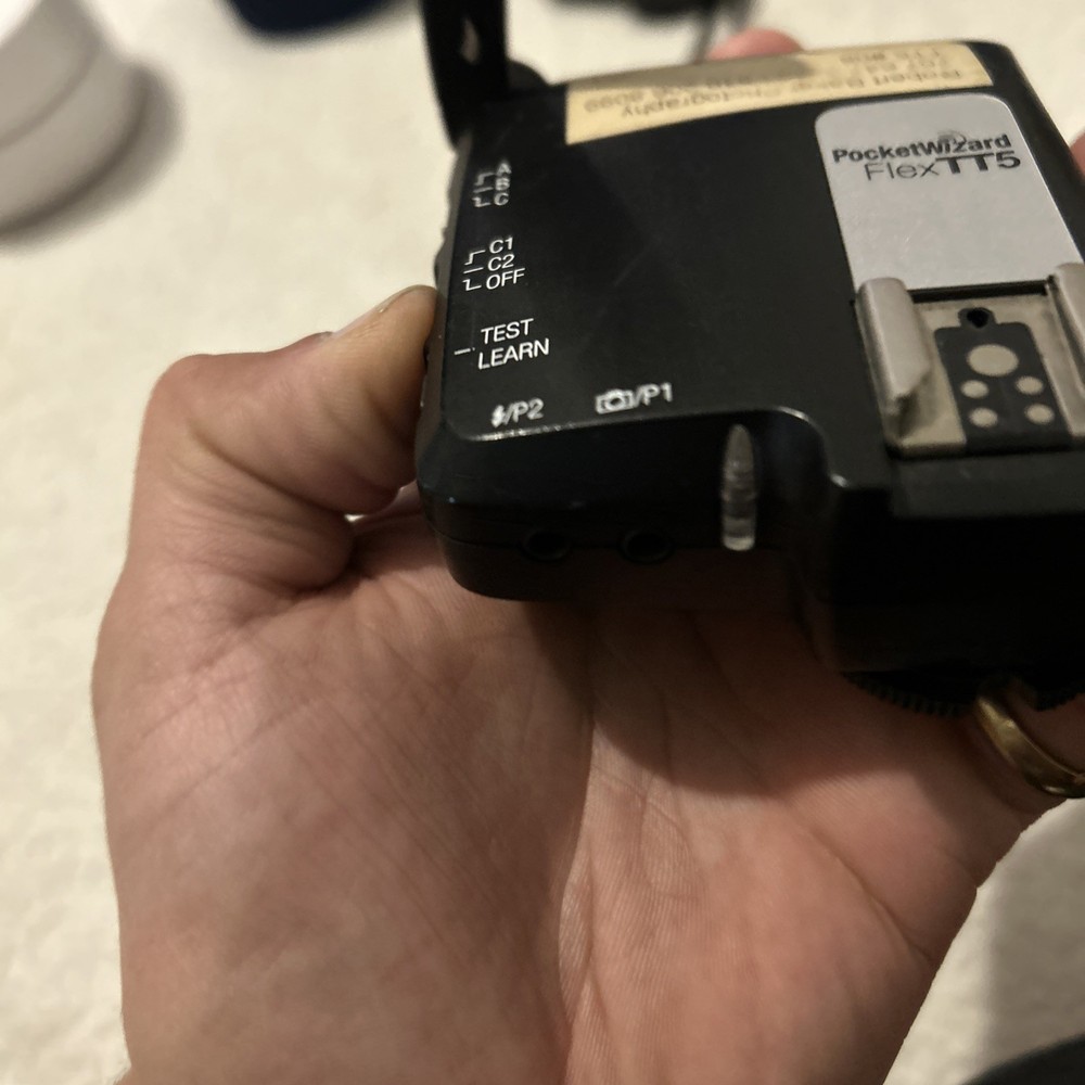 (i) Pocket Wizard Flex TT5 Transceiver Pocket Wizard for Canon, Tested, Great