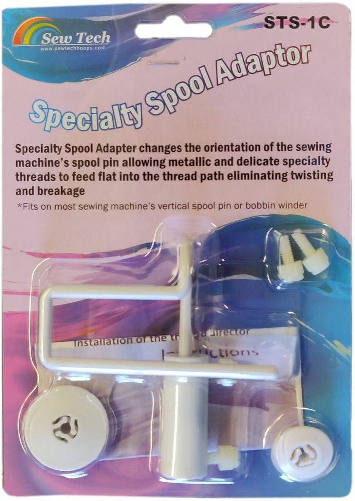 Specialty Thread Spool Pin Adapter for Sewing Machines
