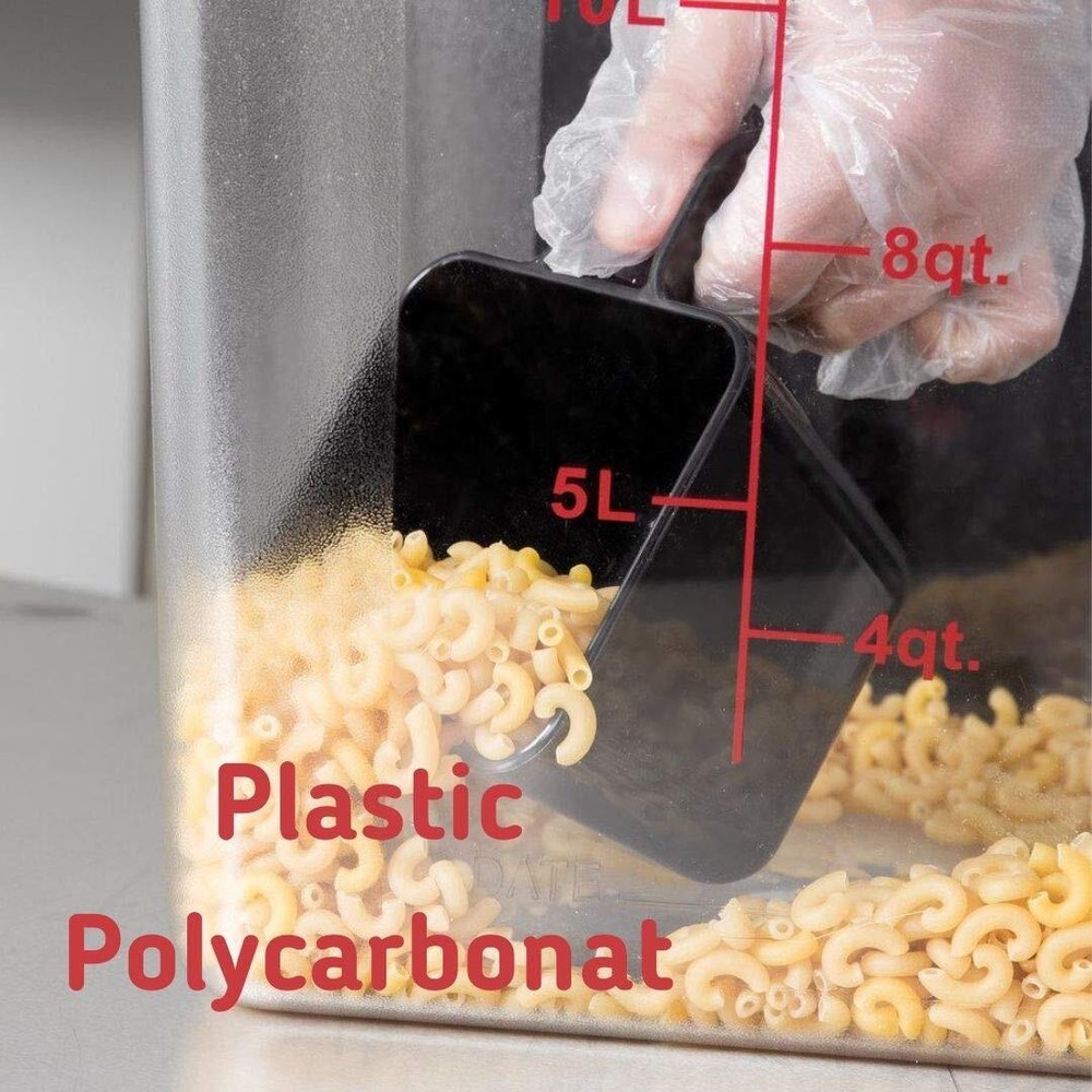 20 Oz. Black Polycarbonate Portion Cup