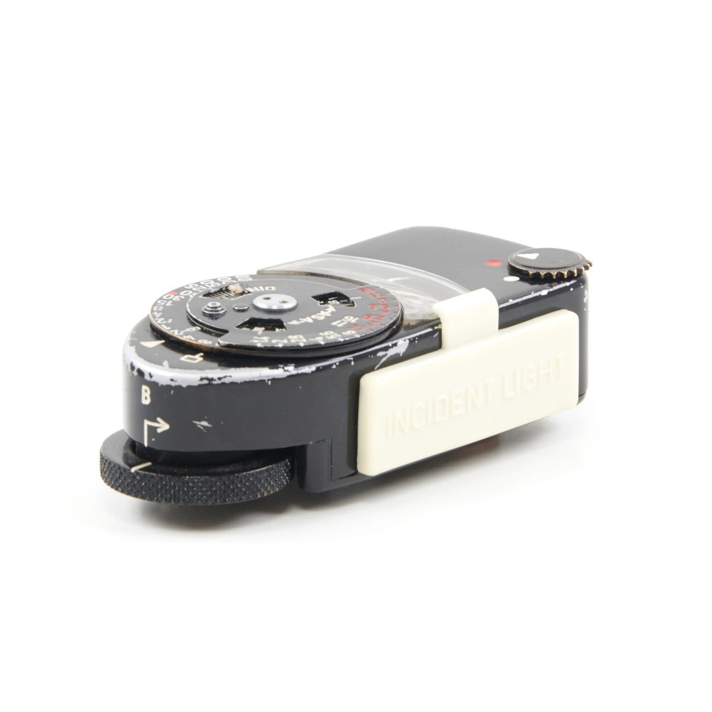 LEICA LIGHT METER MC BLACK PAINT + BOX #5549