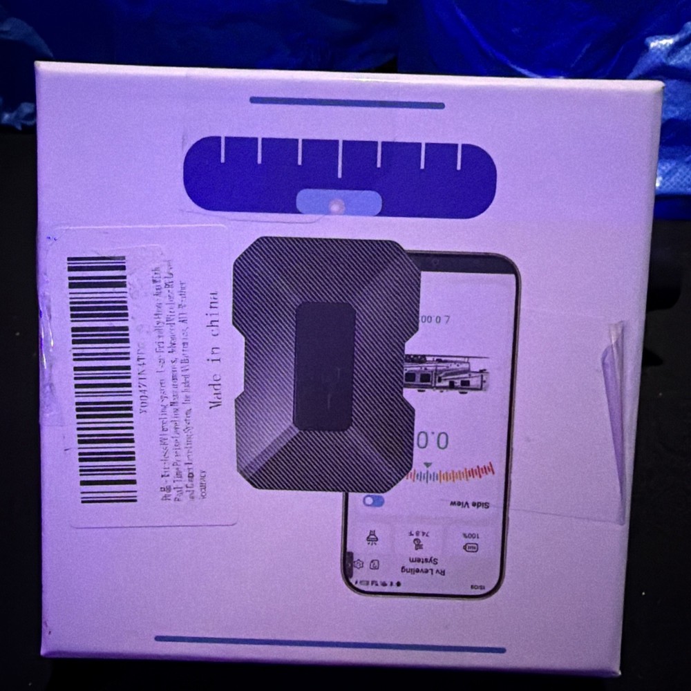 Wireless RV Leveling System - User-Friendly Phone App With Real-Time Precise Lev