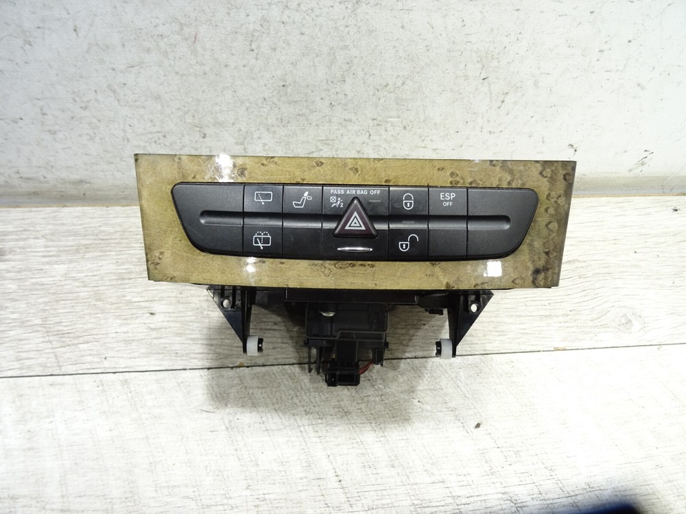 Mercedes Benz E Class W211 CD Changer Hazard Switch Panel A2116800552
