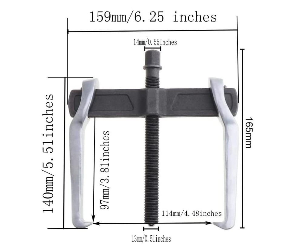 CR-V Single Hook Two Claws Puller Separate Lifting Device.TAO+ Stores Offer 4...